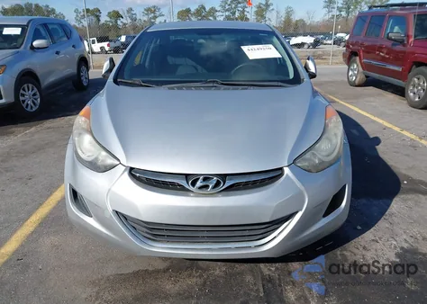 2013 Hyundai Elantra Gls/Limited from USA, damaged, VIN 5NPDH4AE9DH158597